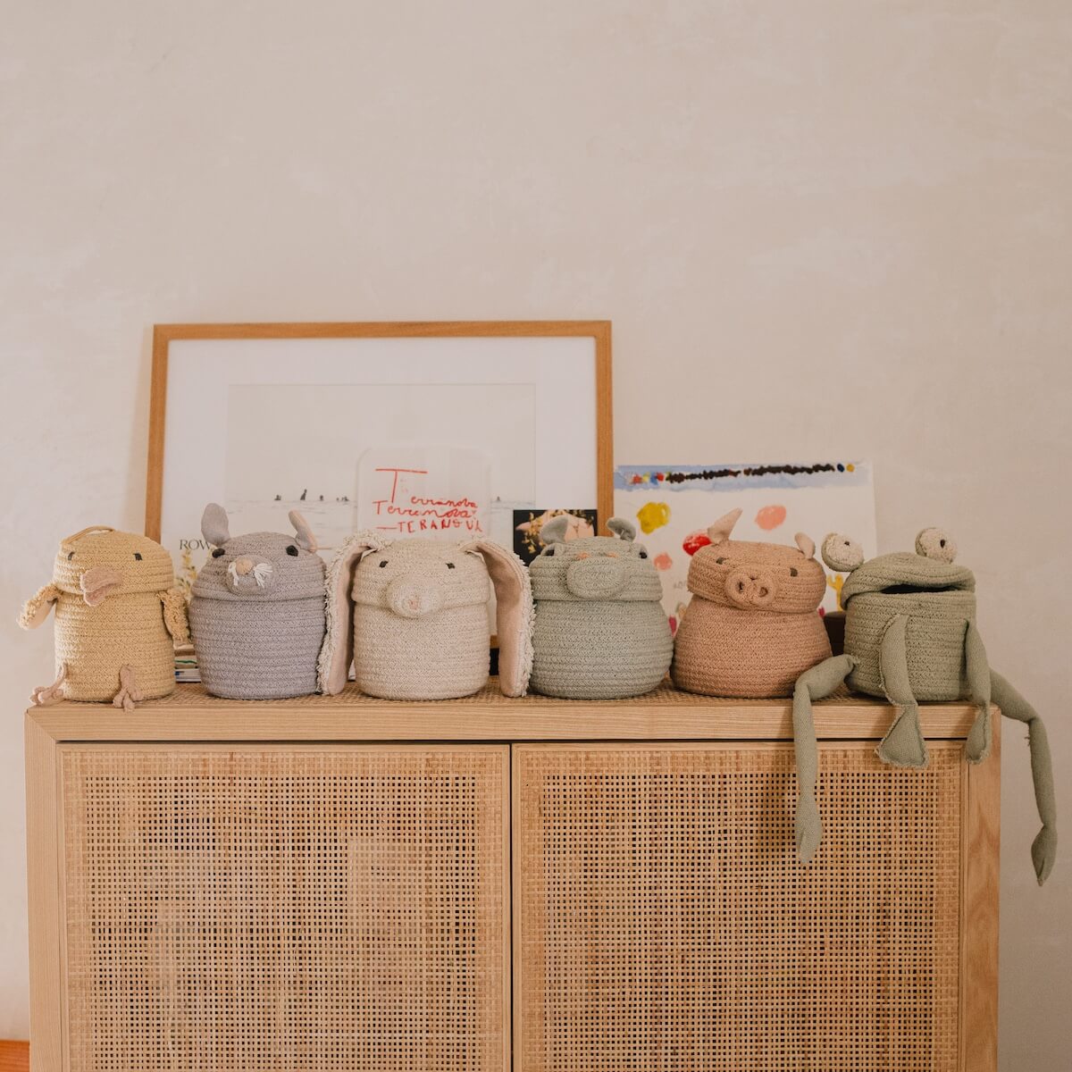 Aufbewahrungskorb Mini Rita the Rabbit Lorena Canals