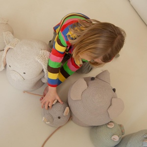 Aufbewahrungskorb Mini Rita the Rabbit Lorena Canals