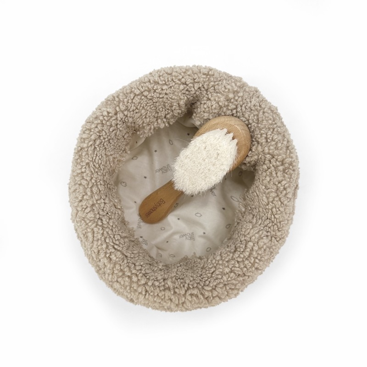 Aufbewahrungskorb PETIT Babyshower latte doodle