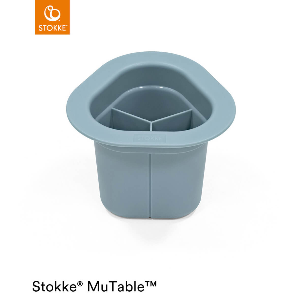 Aufbewahrungsschale MUTABLE Stokke Schieferblau