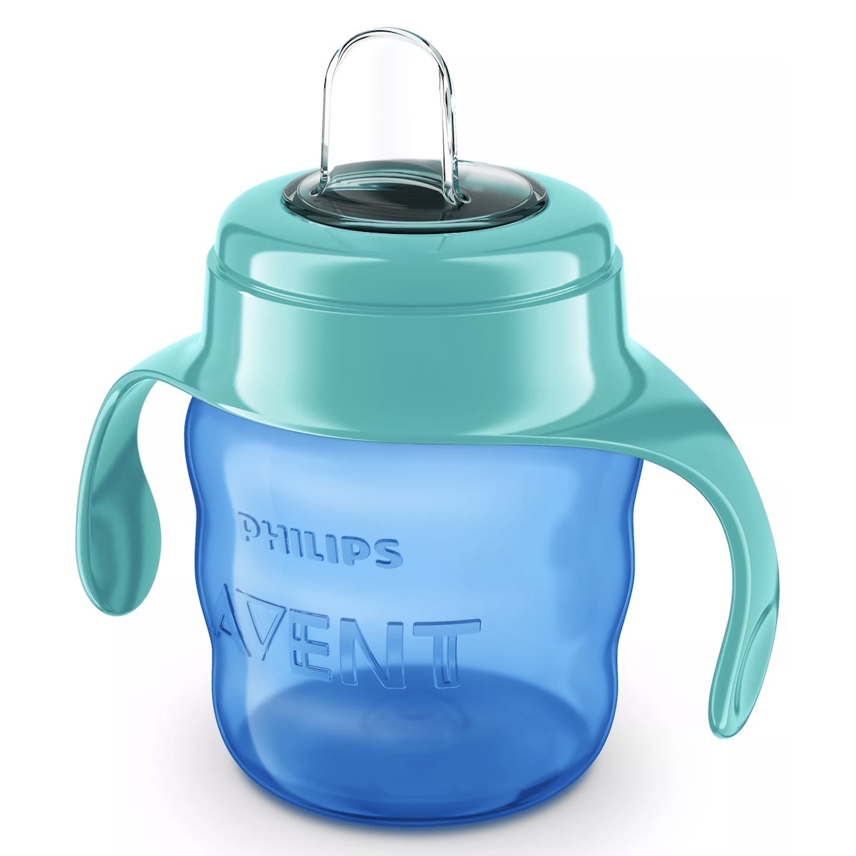 Auslaufsicherer Becher 200ml Avent blau