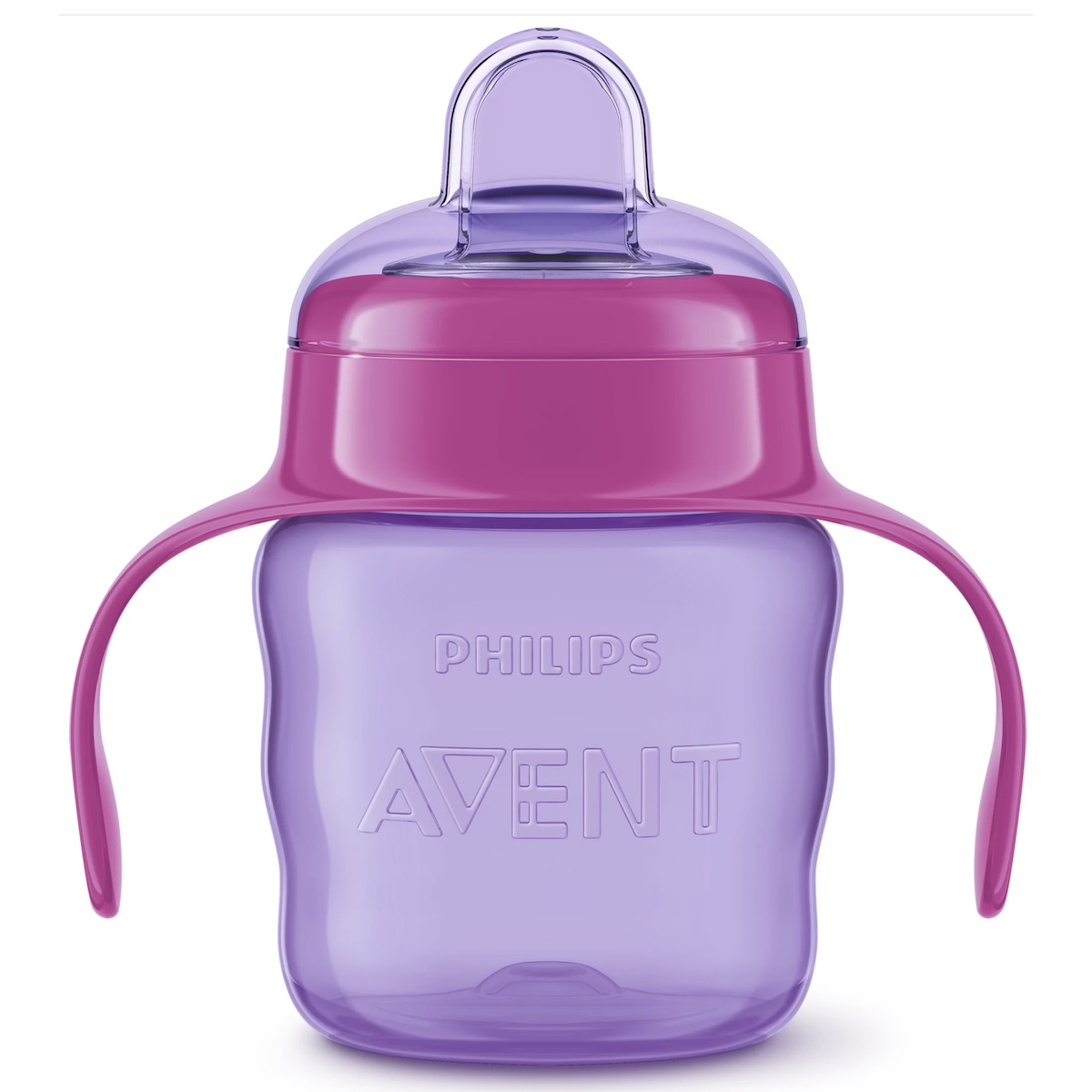 Auslaufsicherer Becher 200ml Avent rosa