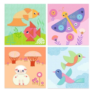 Ausschneiden in Zacken Djeco