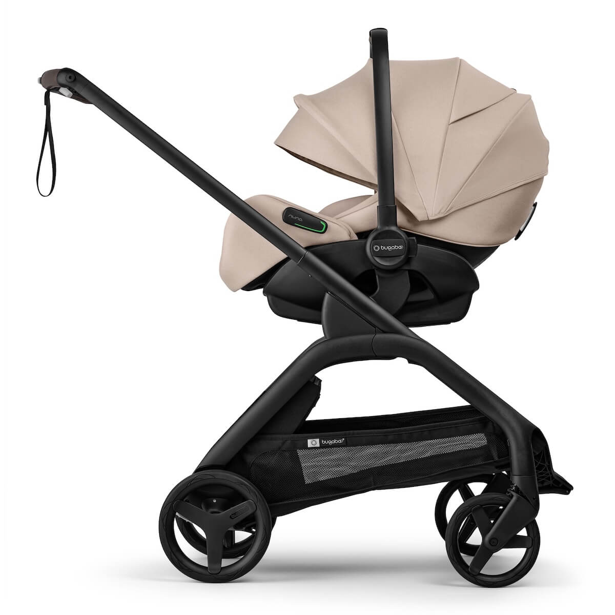 Autositz für Neugeborene OTTER by Nuna Bugaboo desert taupe melange