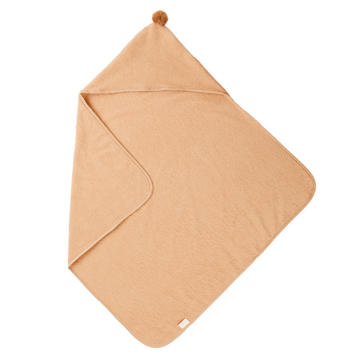 Baby-Badeumhang SO CUTE 73x73cm Nobodinoz Kamel