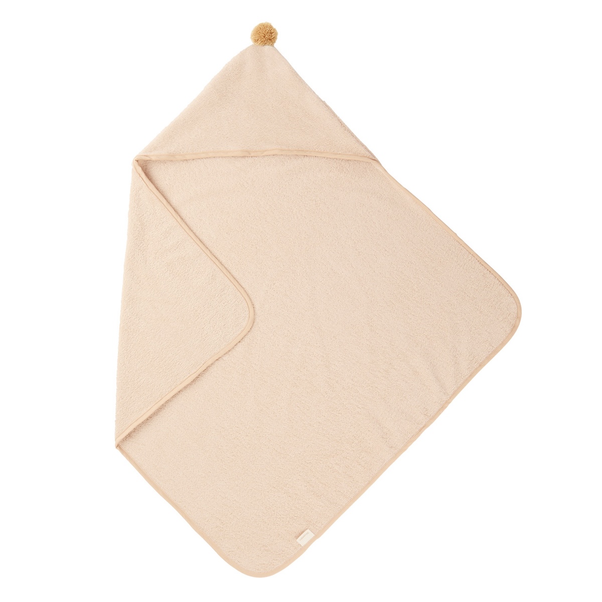 Baby-Badeumhang SO CUTE 73x73cm Nobodinoz latte