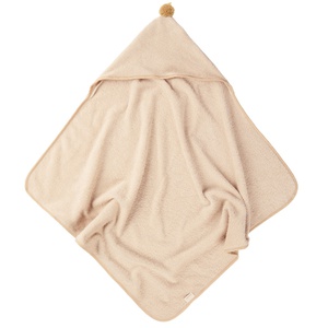 Baby-Badeumhang SO CUTE 73x73cm Nobodinoz latte