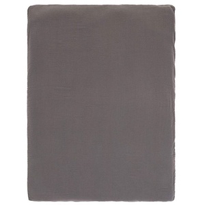Baby Bedding set, GOTS Muslin anthracite Laessig