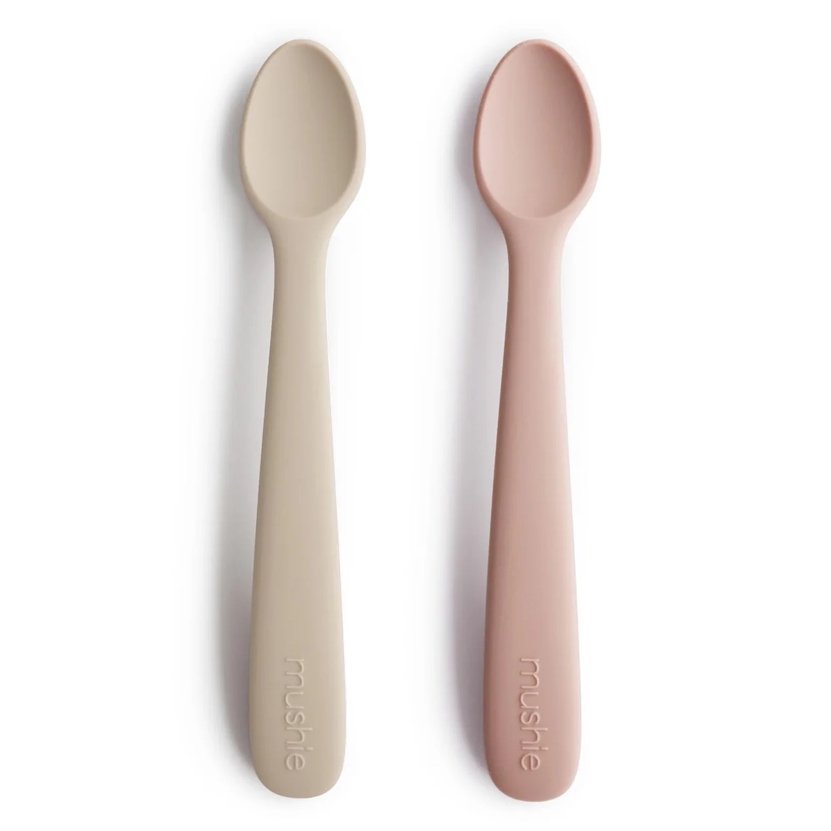 Baby Spoon Mushie Blush Shifting Sand