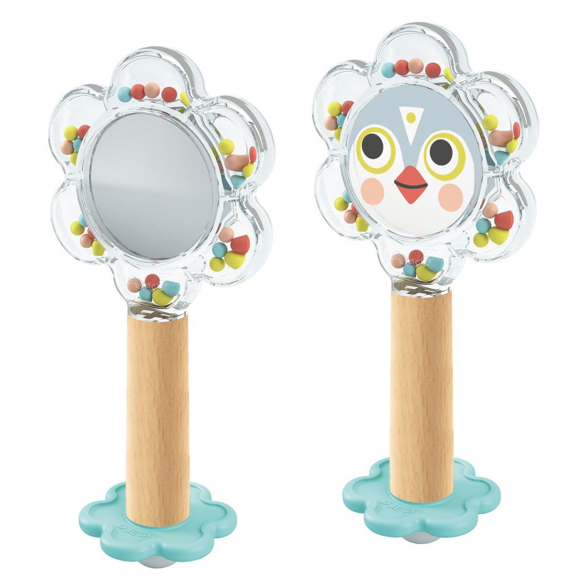 Baby White Rassel Flower Djeco