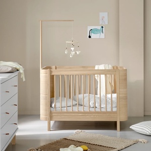 Babybett 68x122cm/162cm WOOD MINI+ Oliver Furniture Eiche