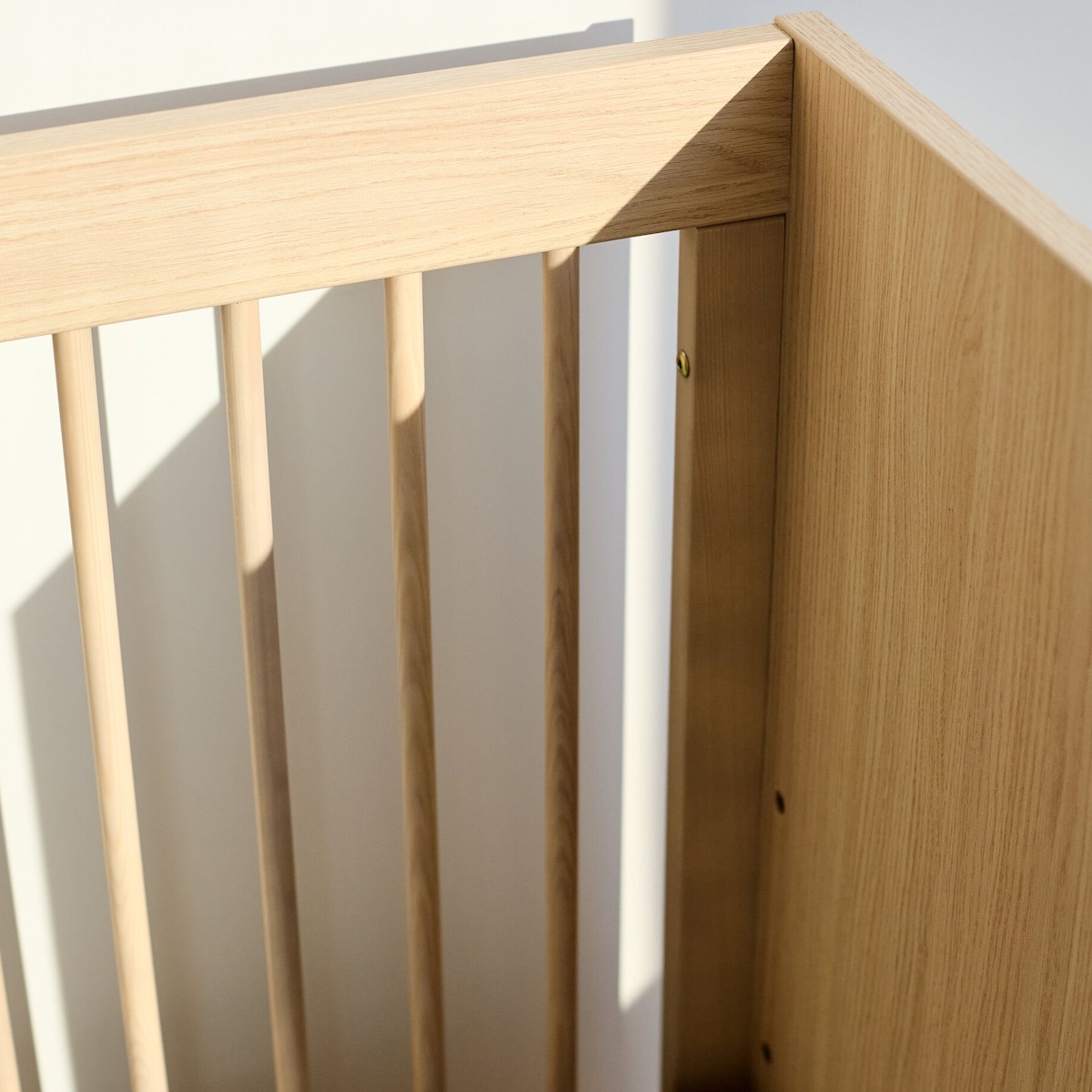 Babybett 70x140cm Eichenfüße NORDICA Childhome natürlich