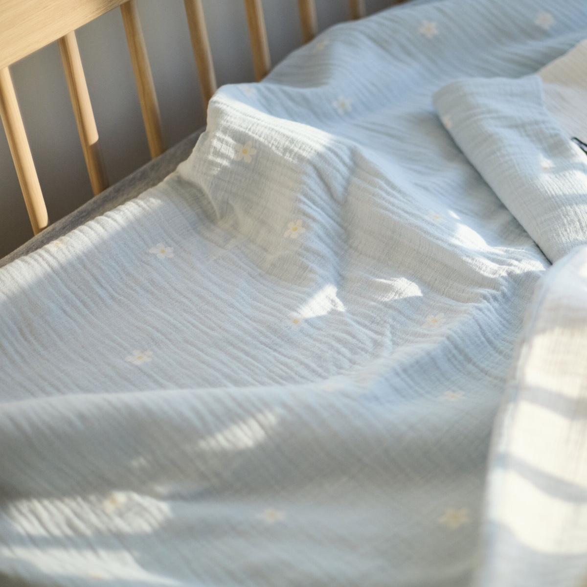 Babybett 70x140cm Eichenfüße NORDICA Childhome natürlich