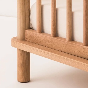 Babybett 70x140cm LATITUDE Nobodinoz Eiche massiv