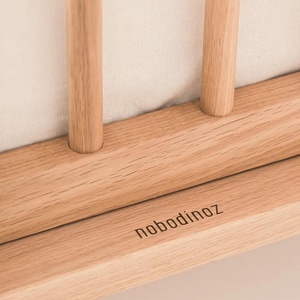Babybett 70x140cm LATITUDE Nobodinoz Eiche massiv