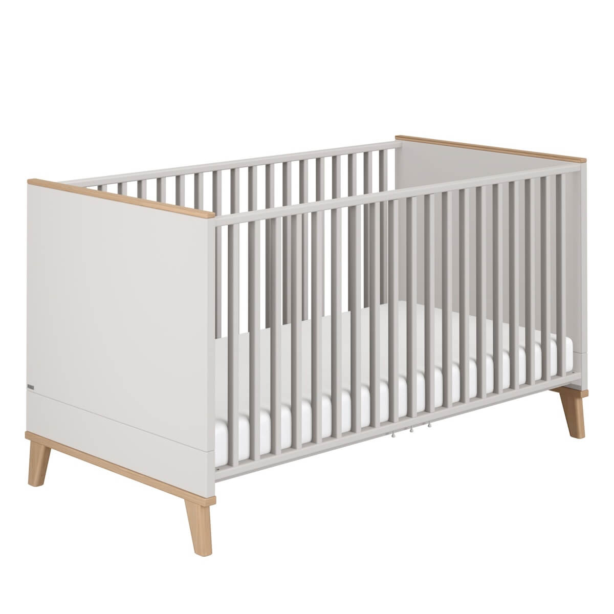 Babybett 70x140cm umwandelbar FIEBE Paidi