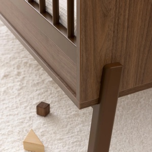 Babybett ASHI 140x70cm umbaubar Quax chestnut