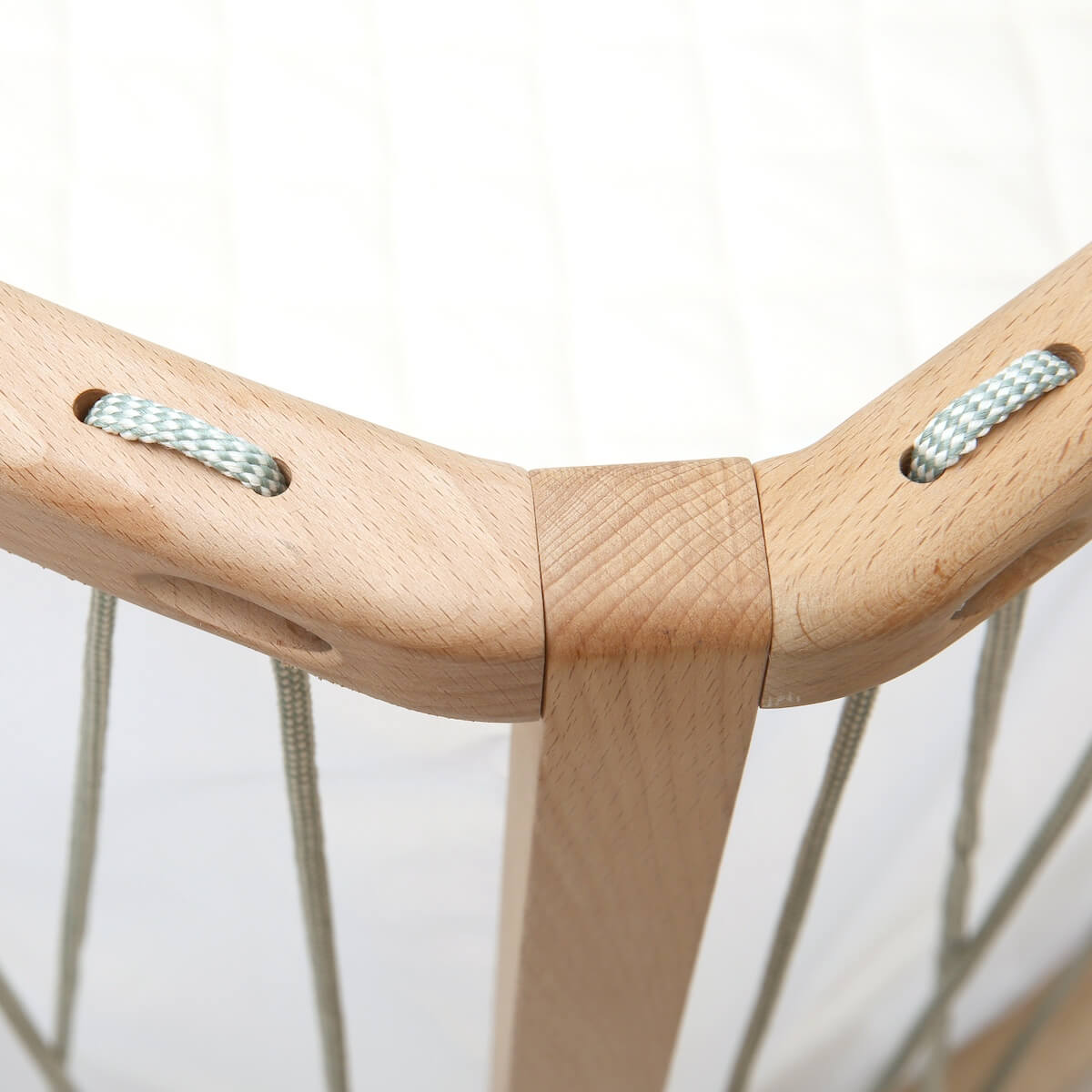 Babybett KIMI Kordel Lichen Charlie Crane Kokosmatratze