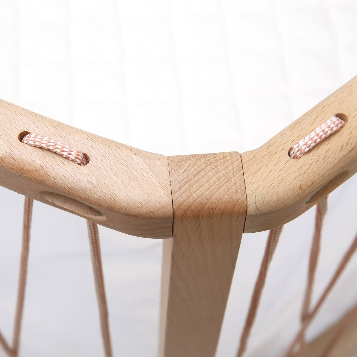 Babybett KIMI Kordel Rosenholz Charlie Crane Schaumstoffmatratze