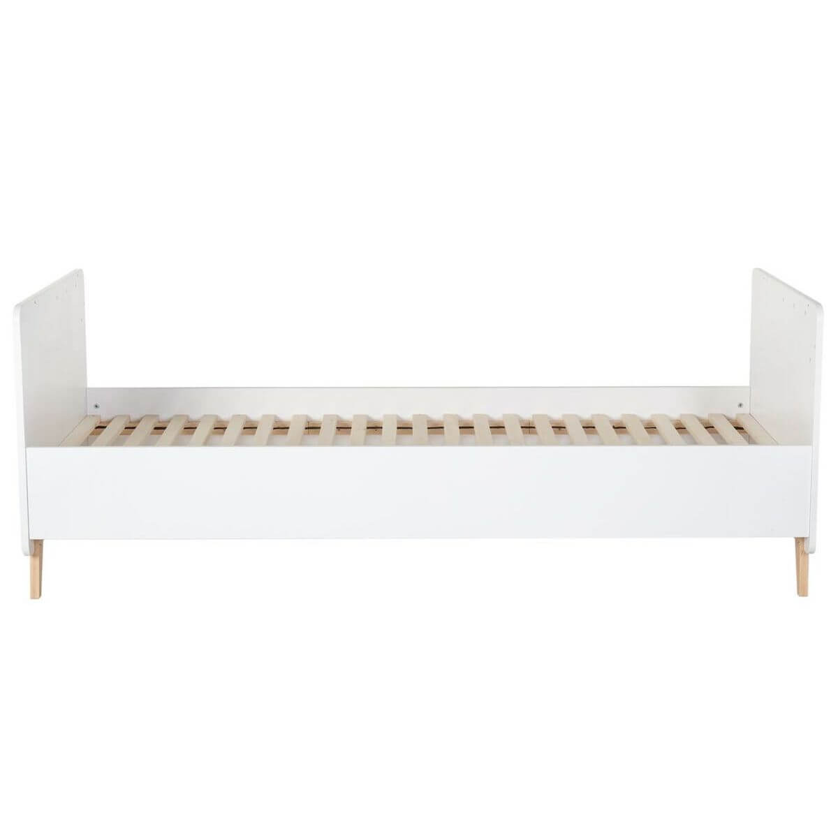 Babybett mitwachsend 60x120cm/90x200cm Quax white