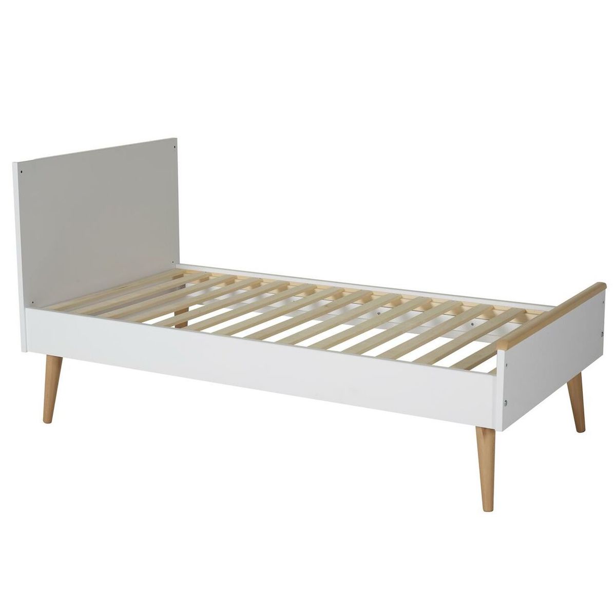 Babybett mitwachsend 70x140cm COCOON Quax ice weiß