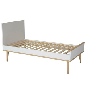 Babybett mitwachsend 70x140cm FLOW Quax Eiche natur-weiß