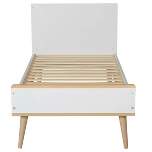 Babybett mitwachsend 70x140cm FLOW Quax Eiche natur-weiß