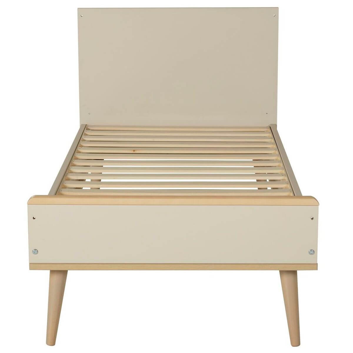 Babybett mitwachsend 70x140cm FLOW Quax Natureiche-Clay