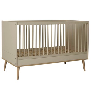 Babybett mitwachsend 70x140cm FLOW Quax Natureiche-Clay