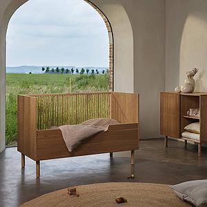 Babybett mitwachsend 70x140cm HAI NO KI Quax