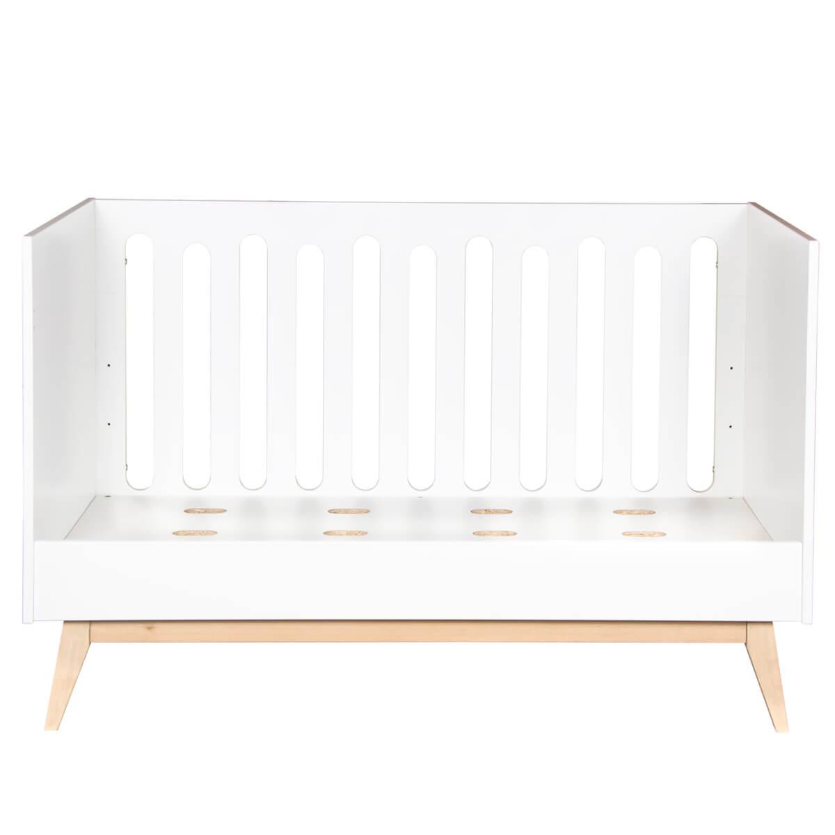 Babybett mitwachsend 70x140cm TRENDY Quax weiß