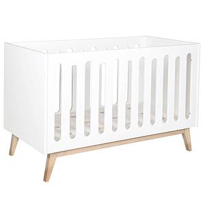 Babybett mitwachsend 70x140cm TRENDY Quax weiß