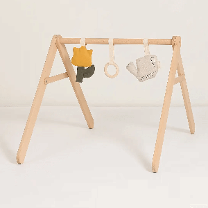 Babygym mit Spielzeug. Nobodinoz Tulpen