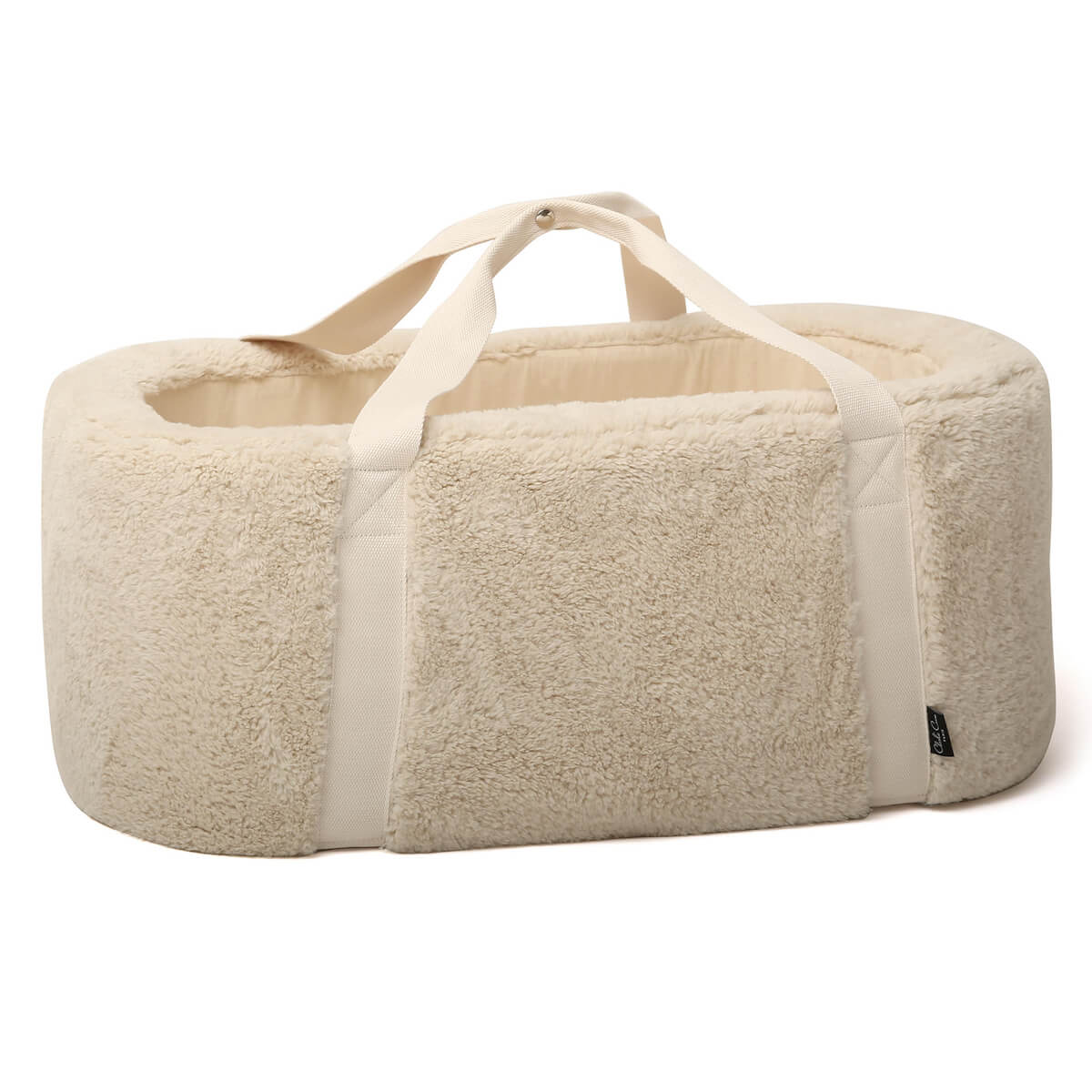 Babykörbchen KUKO Charlie Kranich Fellmilch