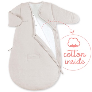 Babyschlafsack 0-3M ORANGE 3 MAGIC BAG Bemini Sand Pady-Tetra Jersey