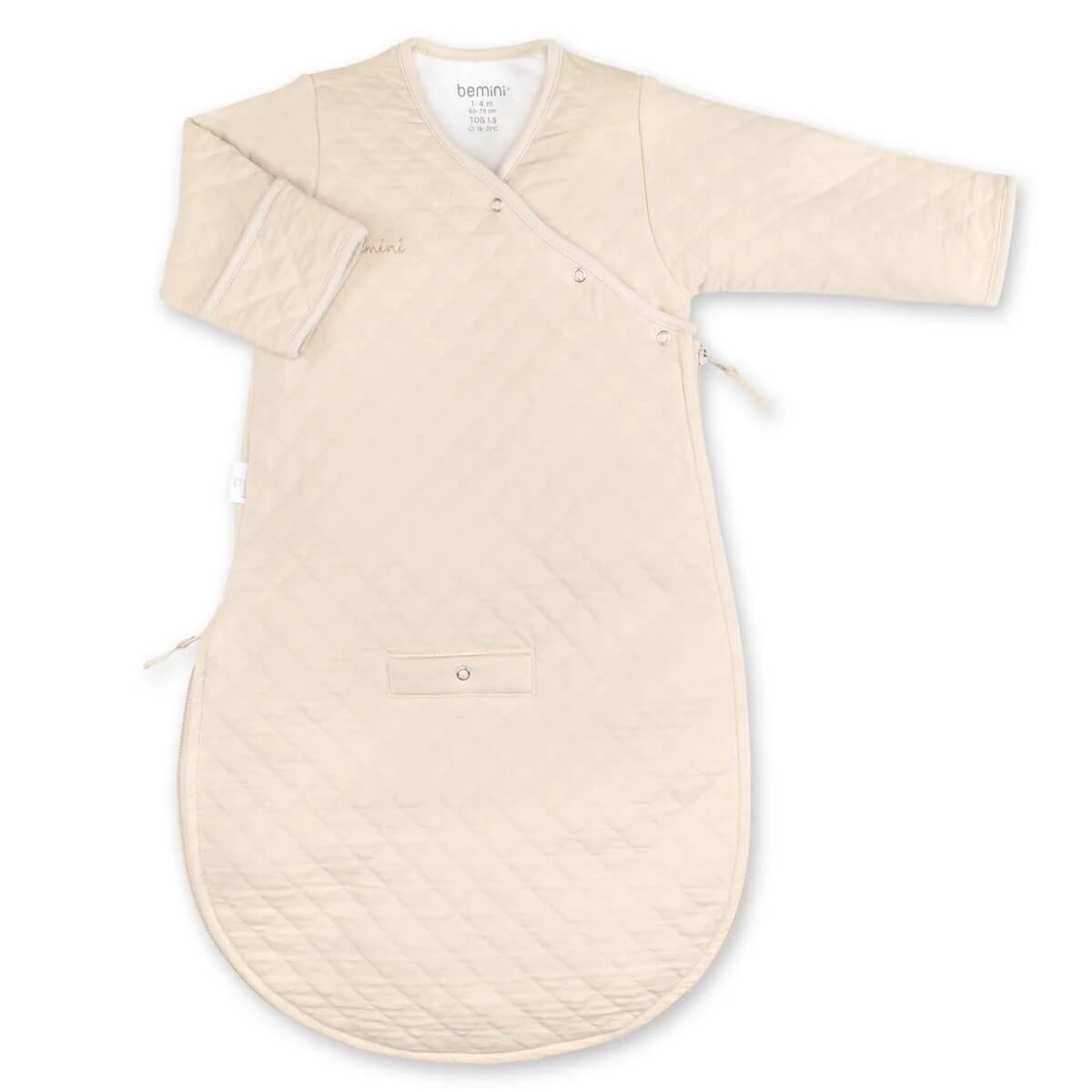 Babyschlafsack 1-4M MAGIC BAG Bemini gesteppt-creme
