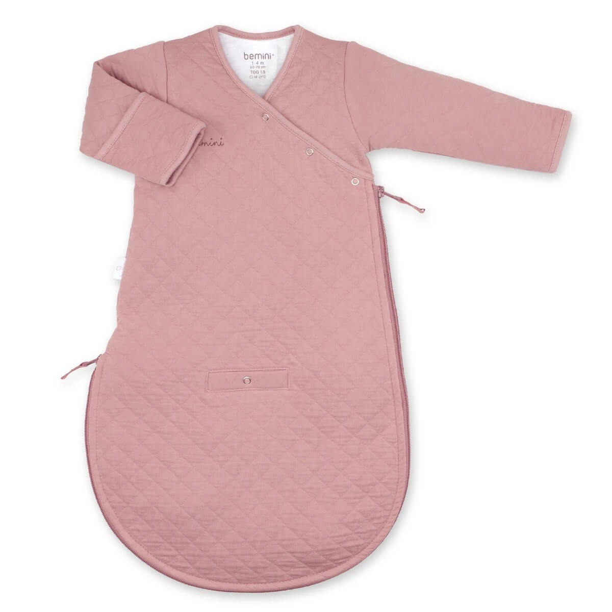 Babyschlafsack 1-4M MAGIC BAG Bemini Jersey gesteppt-vintage