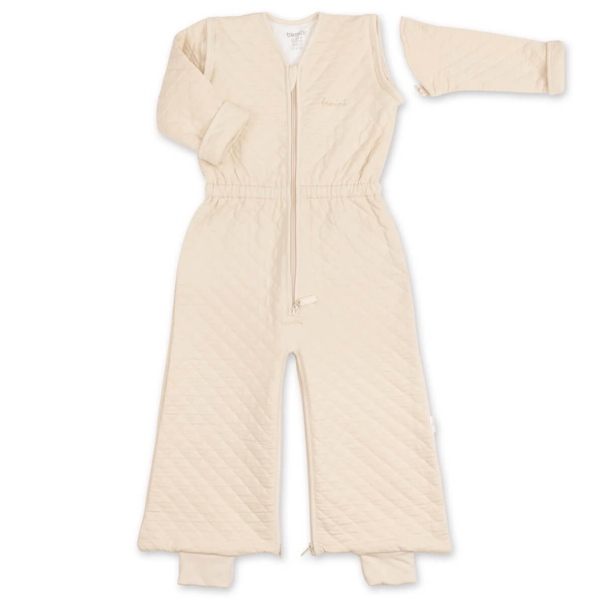 Babyschlafsack 24-36M MAGIC BAG Bemini Jersey gesteppt-creme