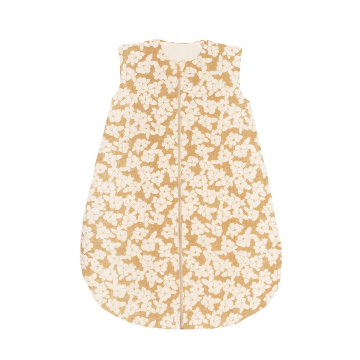 Babyschlafsack Doppelmousseline, 0-6 Monate. Nobodinoz Golden brown sakura