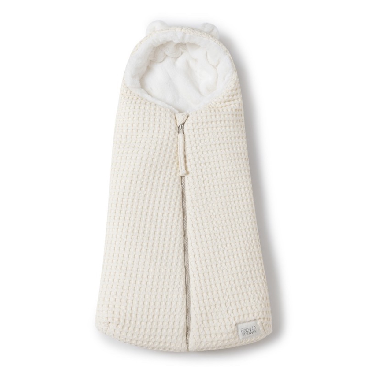 Babyschlafsack ZIPPIE Babyshower gofre vanilla