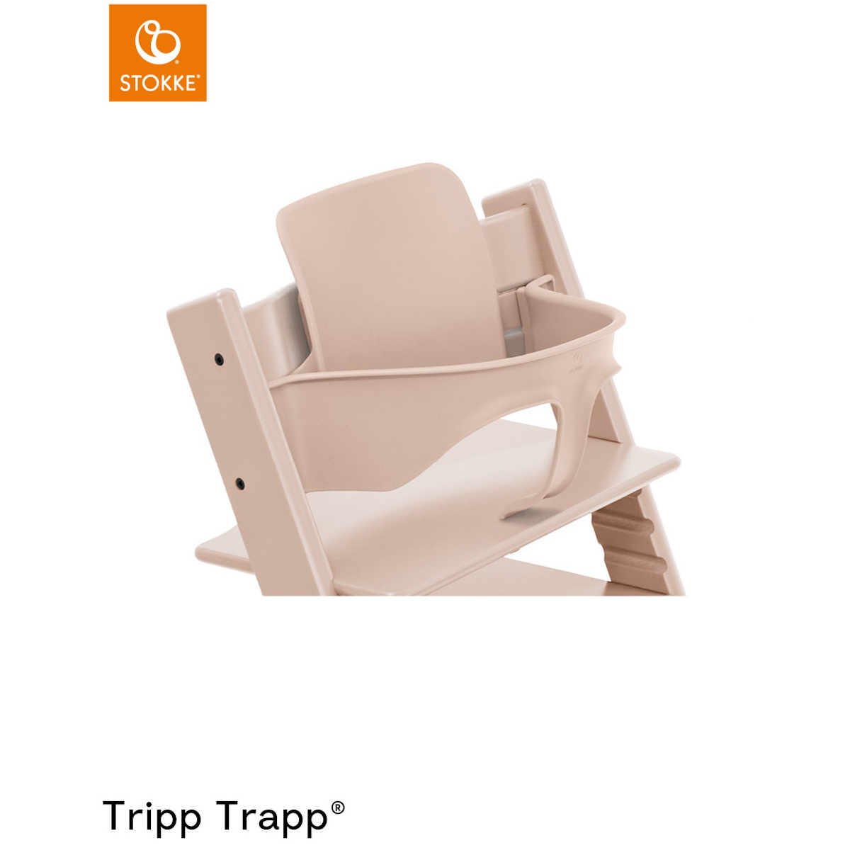 Babyset Hochstuhl TRIPP TRAPP Stokke serene pink