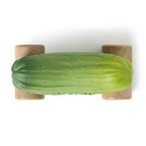 Babyspielzeug PEPINO THE CUCUMBER CAR Oli & Carol