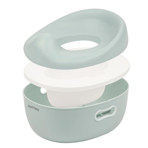 Babytopf POTTY 3 in 1 Nattou grün
