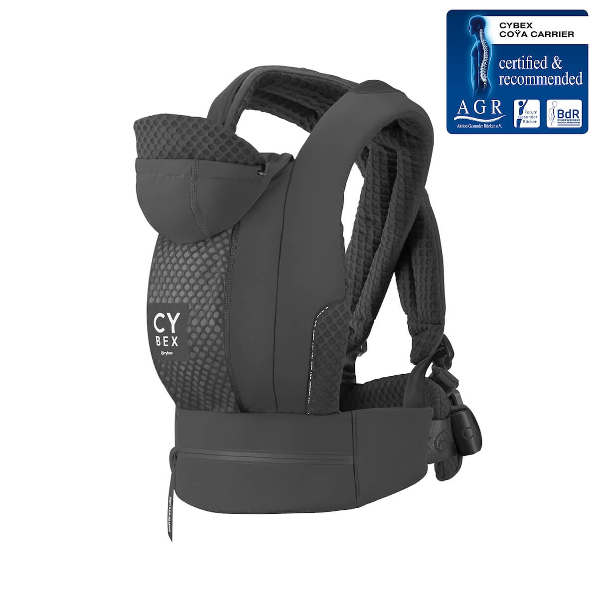 Babytrage COŸA Carrier urban Mobility Cybex negra