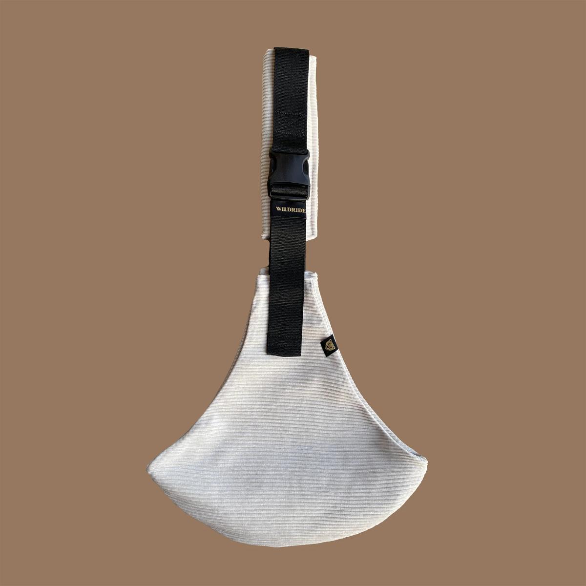 Babytrage RIB CORDUROY Wildride côtelé crème