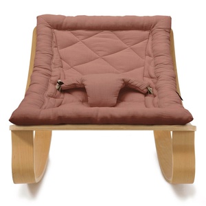 Babywippe LEVO Charlie Crane rosa