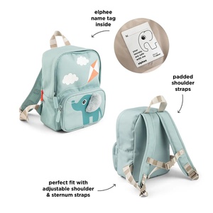 Backpack Kids canvas Elphee Done by deer Blue