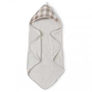 Badecape Babyshower Vichykaramell