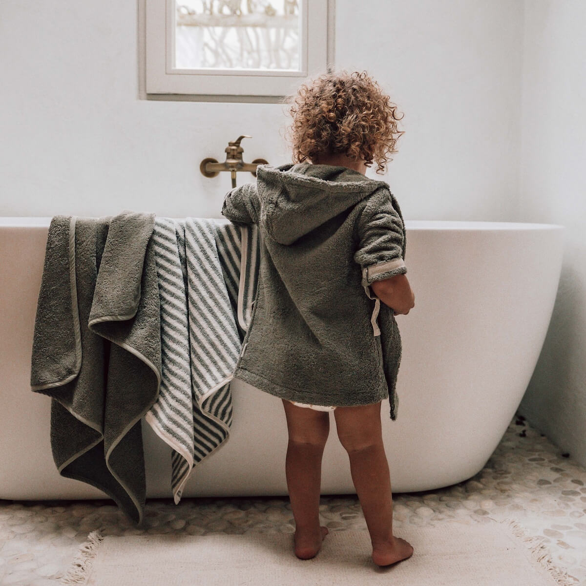 Badecape PLAYA 100x100cm Koeka ocean