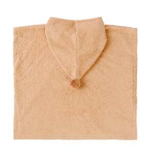 Badeponcho 3-5a SO CUTE 55x58cm Nobodinoz camel
